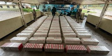 Tropas del Ejército Nacional incautaron más de un millón de cigarrillos de contrabando en Albania, La Guajira