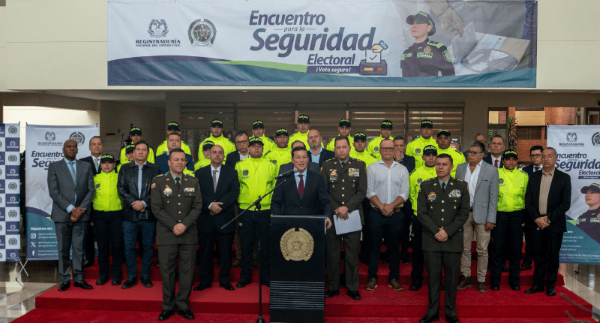 Arranca la ‘Ruta segura para las elecciones 2025-2026’ por parte de la Registraduría y la Policía Nacional