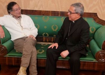 Presidente Petro y el cardenal Rueda dialogaron sobre caminos de reconciliación y defensa de la vida