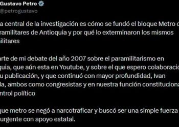 Presidente Gustavo Petro le propone a expresidente Uribe que cuente la verdad del Bloque Metro ante la JEP