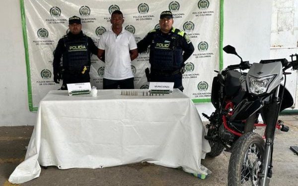 Capturado en Maicao con material explosivo y munición para armamento de largo alcance