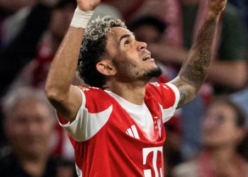 Debut del guajiro Luis Díaz en la Bundesliga y gol