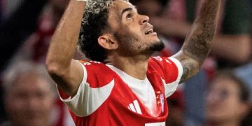 Debut del guajiro Luis Díaz en la Bundesliga y gol