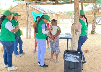 Niñas y niños de La Guajira cuentan con un Servicio Integrado de Atención y Prevención de la Desnutrición