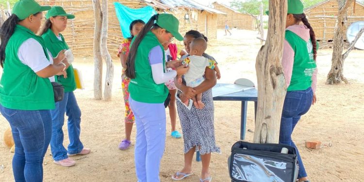 Niñas y niños de La Guajira cuentan con un Servicio Integrado de Atención y Prevención de la Desnutrición