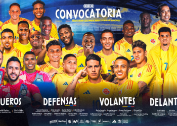 Convocatoria de la Selección Colombia de Mayores: clasificatorias a la Copa Mundial de la FIFA 2026, fechas 17 y 18