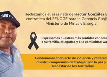 Ministerio de Minas y Energía y FENOGE rechazan el asesinato del contratista Héctor González Epieyu en Uribia, La Guajira