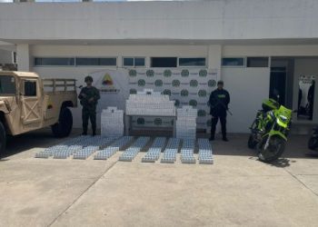 Policía incauta 6.800 cajetillas de cigarrillos de contrabando en Barrancas