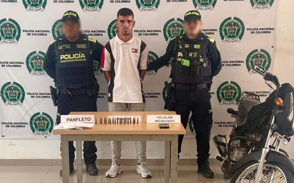 Capturan a hombre vinculado a varios atentados en Riohacha