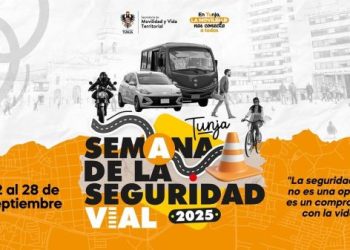 Con actividades pedagógicas, Tunja le apuesta a una movilidad segura