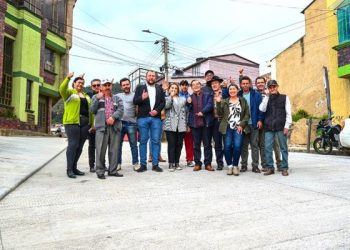 Se rehabilita vía clave para la movilidad del barrio Villa Luz de Tunja