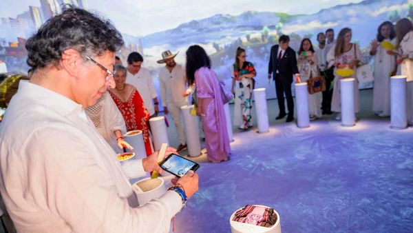 La lechona se roba el show en el pabellón de Colombia en Expo Osaka 2025