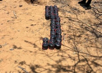 Ejército Nacional frustra plan criminal del GAO ELN con hallazgo de 235 minas antipersona en La Guajira