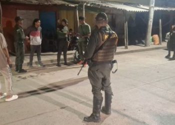 Carabineros de la Policía Nacional refuerzan controles preventivos en sectores de Riohacha