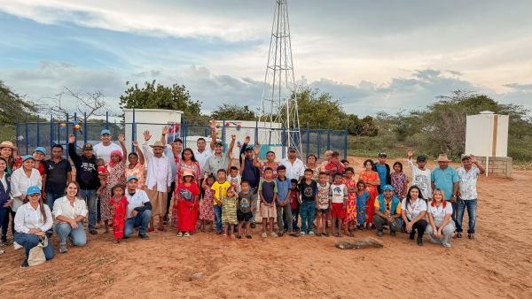 El Gobierno del Cambio les cumple a 12 comunidades de la media y alta Guajira llevándoles agua potable