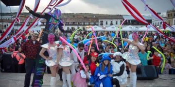 La niñez tunjana se tomó la Plaza de Bolívar con Divertunja 2025