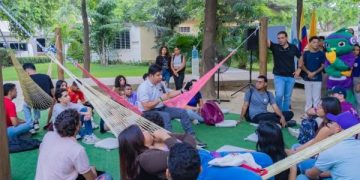 Entre árboles, hamacas y lectura: así se vive la nueva zona de descanso inaugurada en UNIMAGDALENA