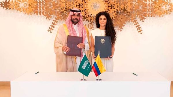 Colombia y Arabia Saudita firmaron Memorando de Entendimiento para fortalecer cooperación cultural