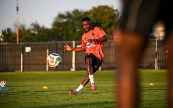Un nuevo entrenamiento de la Selección Colombia en Dallas con miras a los amistosos