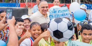 Alcaldía de Santa Marta inició la construcción del escenario recreodeportivo “El Pando Sí Puede”