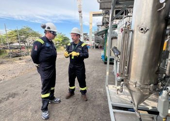Ecopetrol finalizó con éxito prueba piloto en la Refinería de Cartagena para convertir CO2 en bicarbonato industrial