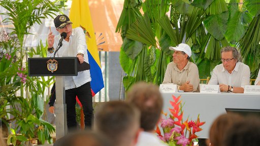 ‘Estamos construyendo la seguridad humana, que no se mide en muertos, sino en vidas’: presidente Petro durante destrucción de armamento de ‘Coordinadora Nacional Ejército Bolivariano’