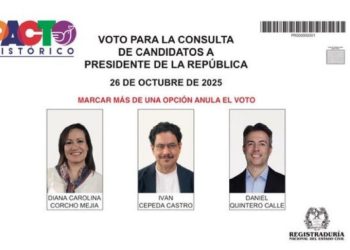 Datos de la consulta del Pacto Histórico de este domingo