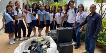 En la Jornada de Recolección de Residuos Posconsumo del Liceo Padilla se recolectaron 1.169,3 kilos de residuos