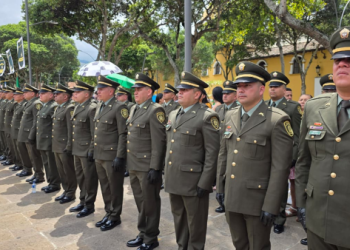 Ceremonia de ascenso de 648 uniformados en Bucaramanga y Santander