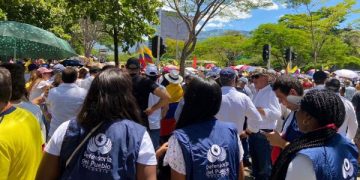 Defensoría del Pueblo llama a garantizar el derecho a la protesta pacífica y rechaza presuntas violaciones de DD. HH. en Medellín