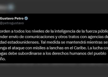 Colombia suspende intercambio de información de inteligencia con EE. UU. mientras persistan ataques en el Caribe