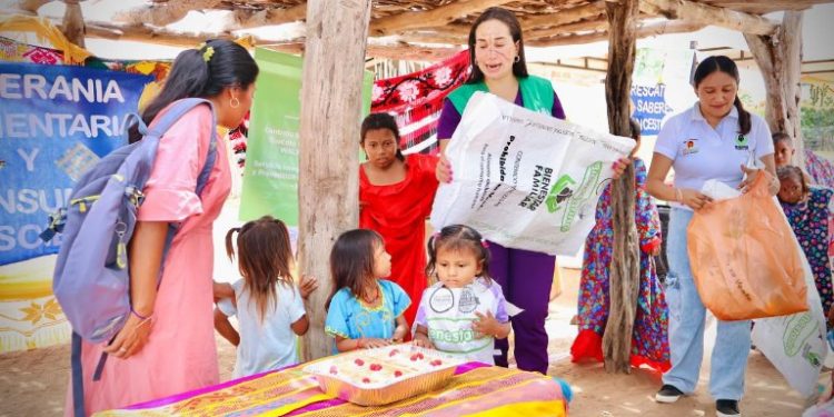 Bienestar Familiar promueve la soberanía alimentaria y la nutrición en comunidades wayuu de Manaure