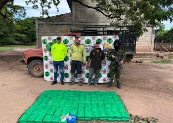 Ejército Nacional incautó 105 kilogramos de marihuana en La Guajira