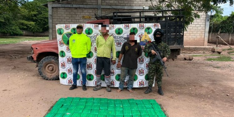 Ejército Nacional incautó 105 kilogramos de marihuana en La Guajira