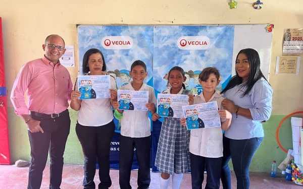 Veolia Aguas de La Guajira hizo reconocimiento a los niños y niñas ganadores de la campaña ” Alrededor de Iberoamérica”