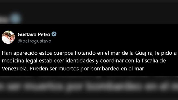Presidente Petro solicitó a Medicina Legal identificar cuerpos hallados en mar de La Guajira