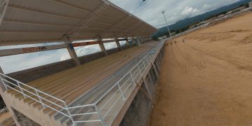La recuperación de escenarios deportivos en La Guajira es una realidad, avanzan las obras del Estadio Enrique Brito en San Juan del Cesar