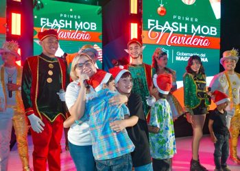 Zona rural de Santa Marta disfrutó de la magia de la Navidad gracias a los flash mob de la Gobernación del Magdalena