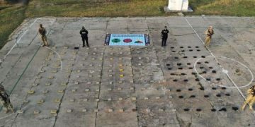 Policía y Ejército decomisan un cargamento de marihuana en área rural de Maicao