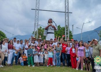 Gobernadora Elvia Milena Sanjuan trae al Cesar $100.000 millones del OCAD Paz