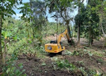 Puente Mendihuaca: Iniciaron las obras para la construcción del paso provisional, una gestión de la Gobernadora Margarita Guerra