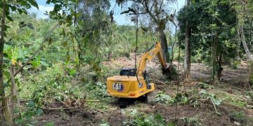 Puente Mendihuaca: Iniciaron las obras para la construcción del paso provisional, una gestión de la Gobernadora Margarita Guerra