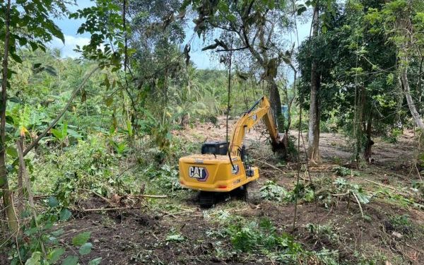 Puente Mendihuaca: Iniciaron las obras para la construcción del paso provisional, una gestión de la Gobernadora Margarita Guerra