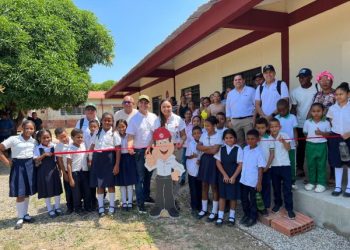 Con infraestructura educativa Drummond fortalece la educación rural en Arenas Blancas, Chiriguaná