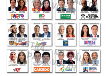 Conozca la posición de los candidatos presidenciales en la tarjeta electoral