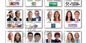 Conozca la posición de los candidatos presidenciales en la tarjeta electoral