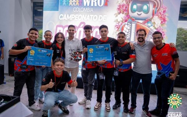 Valledupar fue escenario del talento joven en la WRO Colombia – Regional Cesar 2026, con el sello del Gobierno del Cesar