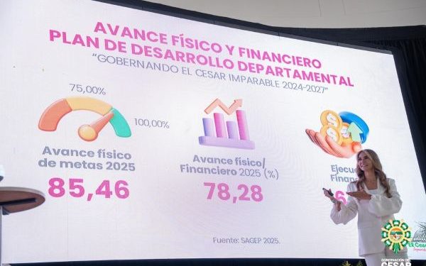 Gobernadora del Cesar rindió cuentas a la comunidad