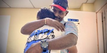 Riohacha, escenario de reunificación familiar que devuelve la esperanza a padre e hijo tras separación