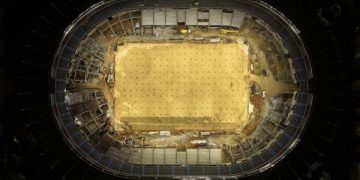 Inició la siembra del nuevo césped en el Estadio Metropolitano de Barranquilla